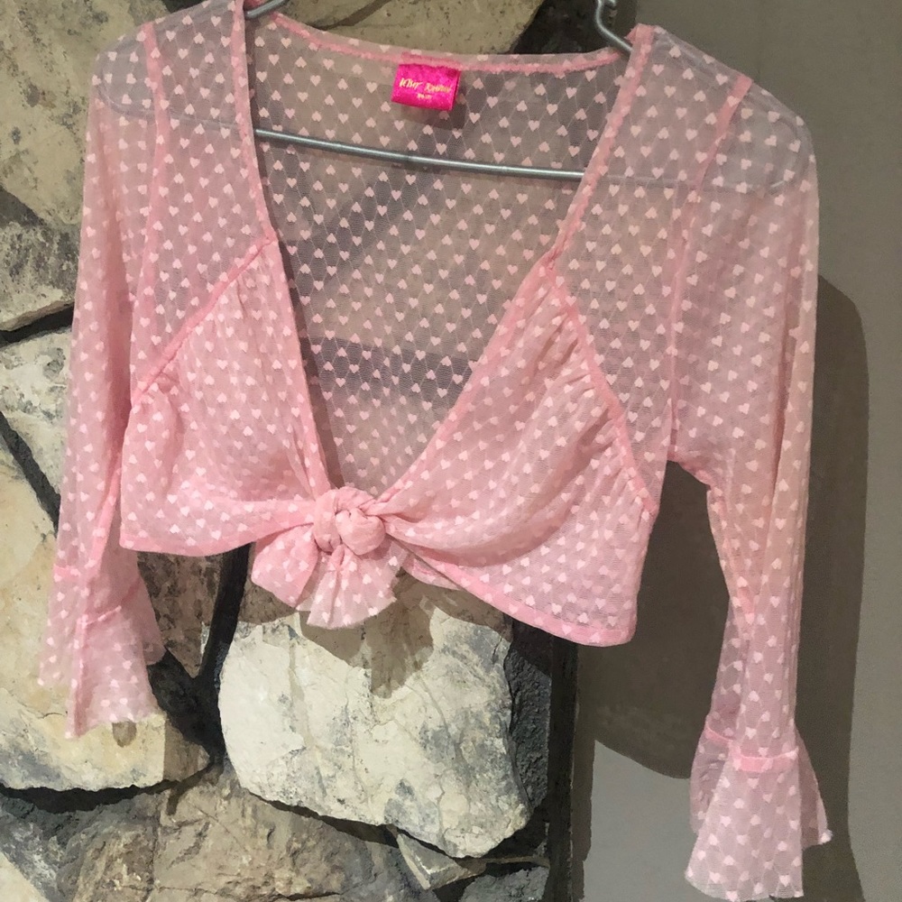 Betsey Johnson swim coverup